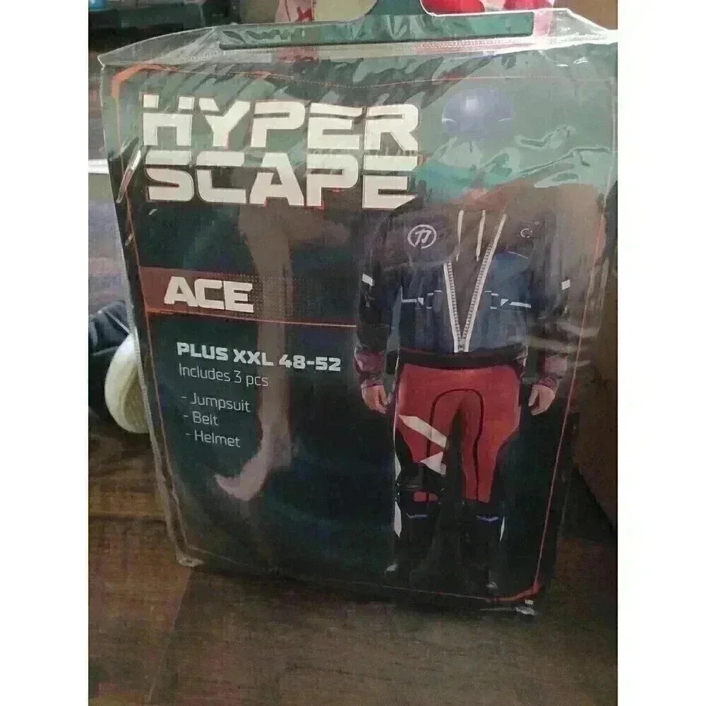 Hyperscape Ace Costume Costume Halloween Adult Up To Size XXL